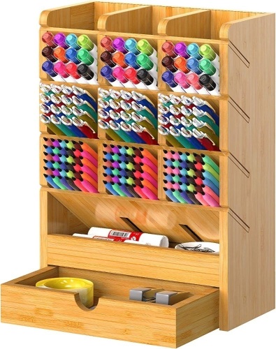 Bamboo Desktop Organizer - Lot 156