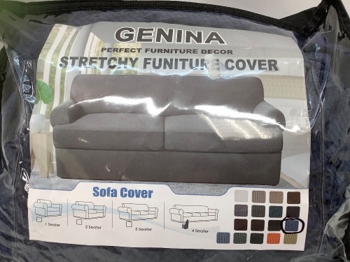 Stretchy Sofa Cover for 4 Cushions - Lot 239