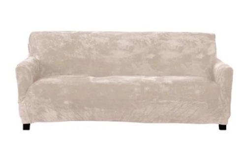 Great Bay Home Velvet Plush Sofa Slipcover - Lot 281