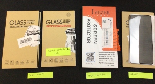 Lot of (4) Smart Phone Screen Protectors - Lot 538