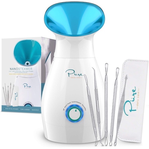 NanoSteamer 3-in-1 Nano Ionic Facial Steamer w/ Precise Temp Control - Lot 668