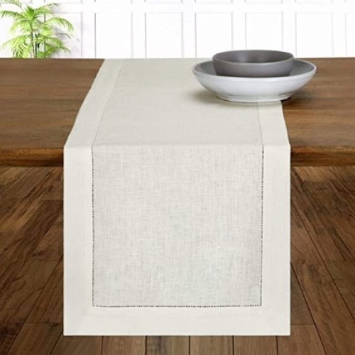 D'Moksha Homes Linen Table Runner? - Lot 675