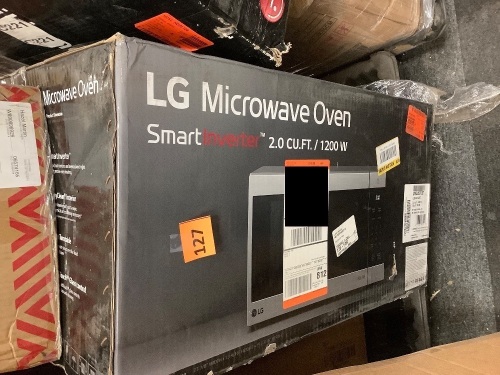 LG ElectronicsNeoChef 24 in. Width 2.0 cu.ft. Stainless Steel 1200-Watt Countertop Microwave - Lot 127