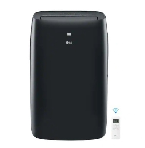 LG Electronics8,000 BTU (DOE) 115-Volt Portable Air Conditioner LP0821GSSM Cools 350 Sq. Ft. with Dehumidifier Function, Wi-Fi Enabled - Lot 137