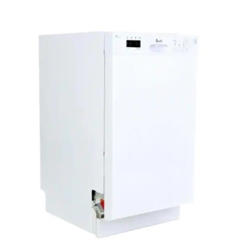 Avanti 18 in. White Built-in Dishwasher - Lot 144