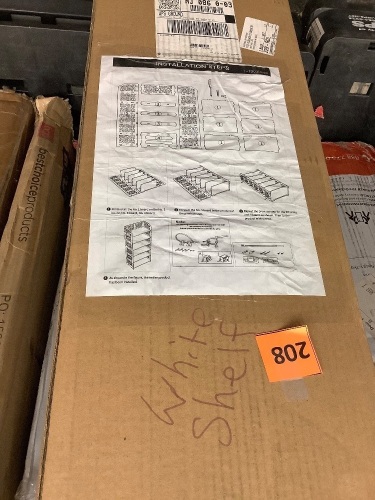 White Shelves - Lot 208