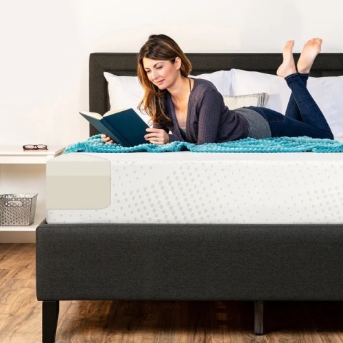 (QUEEN) 10in Dual Layered Memory Foam Mattress w/ CertiPUR-US Certified Foam - Lot 7221