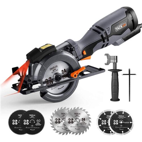 Tacklife Mini Circular Saw w/ Laser - Lot 7449