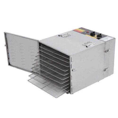10 Tray Stainless Steel Food Dehydrator - Lot 75