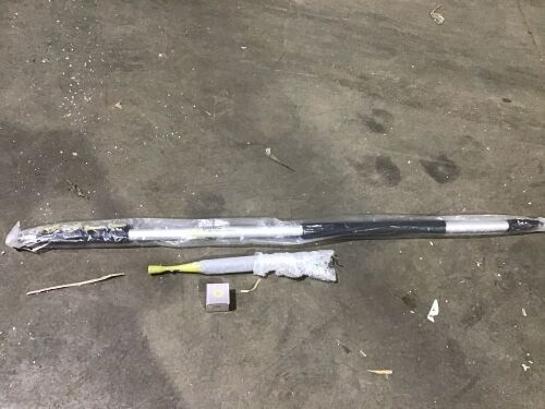 DocaPole 24 ft. Multi-Use Extension Pole w/ Suction Cup Light Bulb Changer & Microfiber Feather Duster Attachments - Lot 564