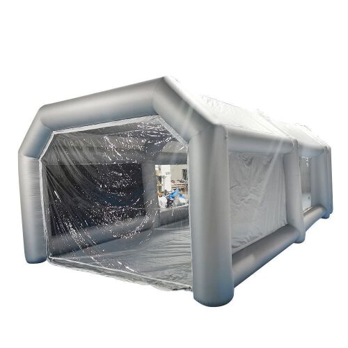 Inflatable Paint Spray Booth, No Blower, Unknown Size - Stock Pic Not Exact - Lot 80