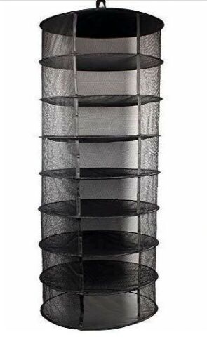 Lot of (4) 8 Layer Hanging Mesh Herb Drying Rack  - Lot 1084