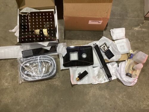 Lot of (2) Rainfall Shower Faucet Sets  - Lot 348