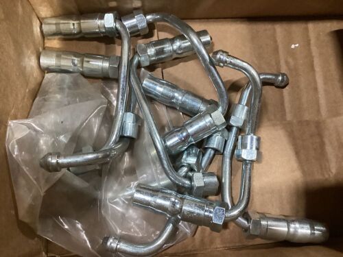 Set of 8 Fuel Injector Lines for Chevy Chevrolet GMC Duramax 2001-2004 6.6L LB7 - Lot 657