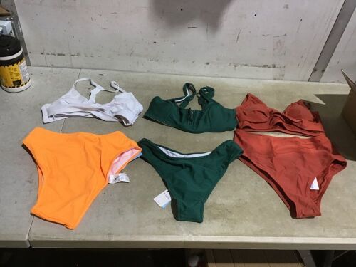 Lot of (3) Women's 2 Piece Bathing Suits - Lot 588