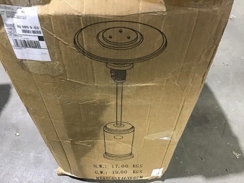 Patio Heater - Damaged  - Lot 691