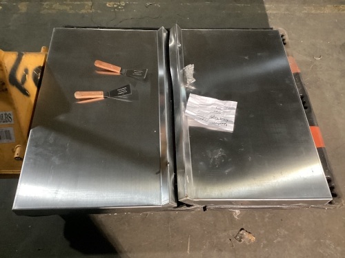 Lot of (2) Stainless Steel Cook Tops  - Lot 39