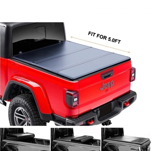 JEEP Gladiator FRP Hard Tonneau Tri-Fold Back Cover  - Lot 67