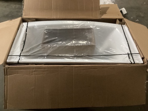 Lot of (2) 60" Bathtub Inserts - Cracked Top Edge  - Lot 878