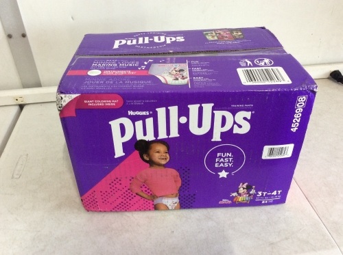 Huggies Pull Ups, 3T-4T, 84 ct - New - Lot 288