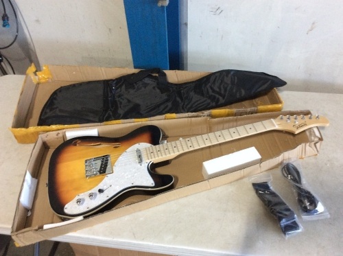 Glarry Semi-Hollow Electric Guitar -  Appears New  - Lot 846