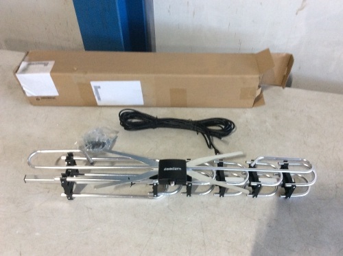 LEADZM 990 Mile Outdoor TV Antenna Digital Amplified HDTV 1080P 4K Long Range - Appears New, Untested - Lot 877