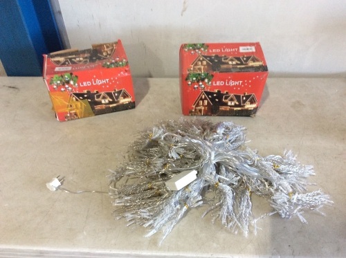Lot of (2) LED String Lights - Appear New - Lot 115