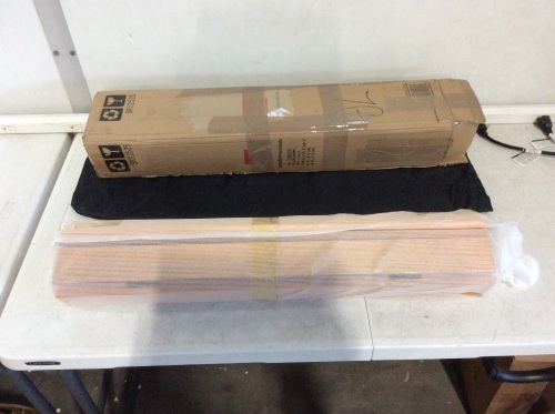 Foldable Indoor Outdoor Wooden Table w/ Carrying Case, 28x28in - Unknown Condition   - Lot 574