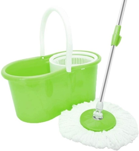 360° Spin Mop and Wringer Bucket System - Appears New - Lot 1044