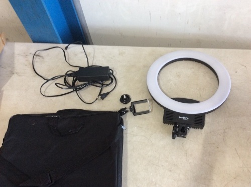 Kshioe 12" Ring Light, No Stand - E-Comm Return, Tested/Works - Lot 424