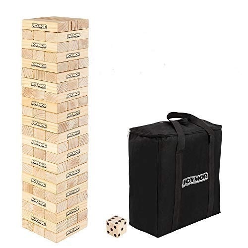 JOYMOR 66PCS Giant Tumble Tower with 1 Dice - New - Lot 598