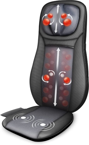 Snailax Shiatsu Neck & Back Massager with Heat, Full Back Kneading or Rolling Massage - Appears New  - Lot 1014