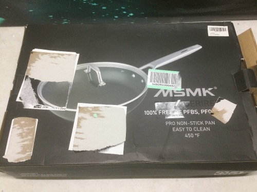 MSMK Non-Stick Skillet with Lid - New  - Lot 843