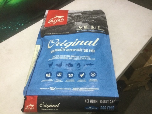 Orijen Original Biologically Appropriate Grain-Free Chicken, Turkey & Fish Dry Dog Food - New  - Lot 1015