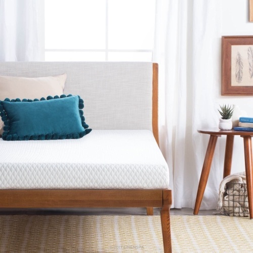 LINENSPA 5 Inch Gel Memory Foam Mattress, Firm Support, Twin - Appears New  - Lot 264