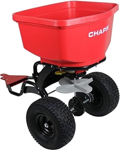 Chapin 8620B 150 lb Tow Behind Spreader with Auto-Stop - New  - Lot 104