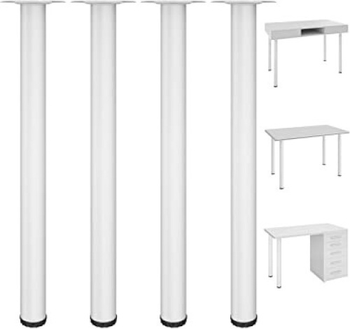 Kullavik 28" Heavy Duty Metal Furniture Legs, Set of 4 - Appear New  - Lot 1030