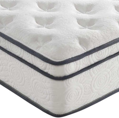 Modway Jenna 10” Innerspring Mattress  Quilted Pillow Top, Twin - New   - Lot 180