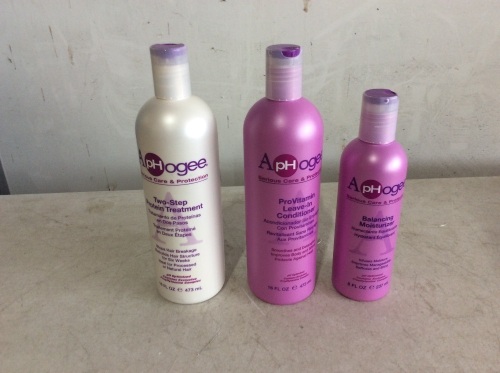 Lot of (3) Aphogee Serious Care & Protection Hair Products - Appear New  - Lot 544