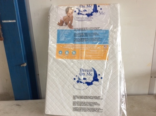 Dream On Me Crib Mattress - Appears New  - Lot 681