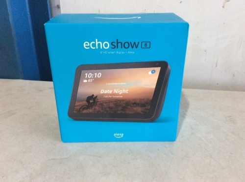 Echo Show 8 HD Smart Display with Alexa - Appears New  - Lot 310