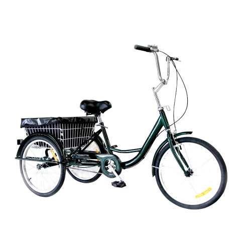 20" Single Speed Adult Tricycle with Basket - New - Lot 60