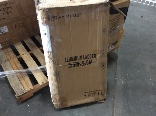 Day Plus Aluminum Telescopic Ladder - Appears New - Lot 872