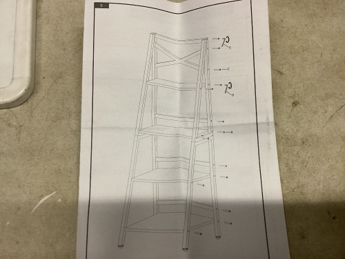 Ladder Shelf - Lot 114