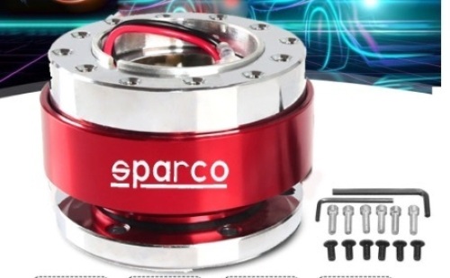 Sparco Universal Steering Wheel Quick Release Hub Adapter Off Boss Kit - Lot 119