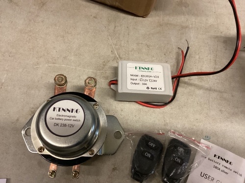 Car Battery Master Kill Switch Wireless Remote - Lot 136