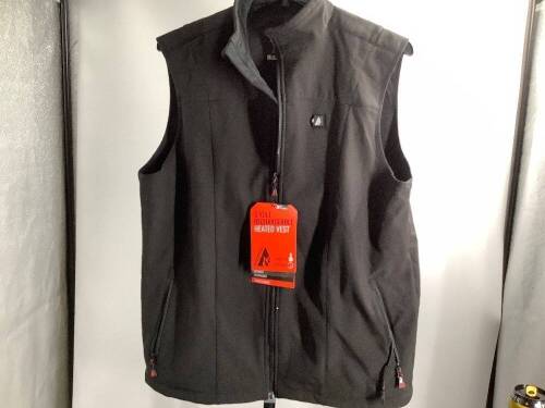 Action Heat Men's XLarge Heated Vest, Missing Battery, Ecommerce Return - Lot 144