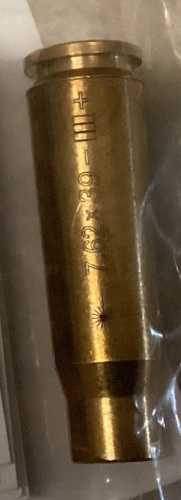 US CAL Red Dot Laser Brass Boresight - Lot 155