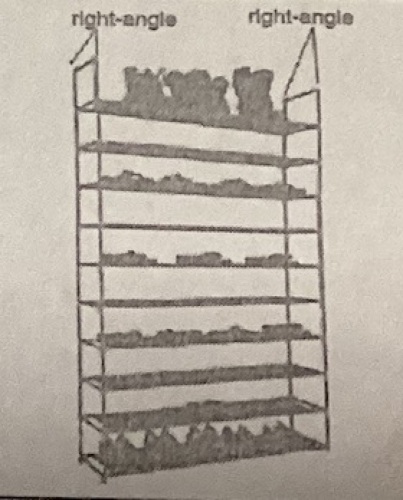 Shoe Storage Shelf - Lot 193