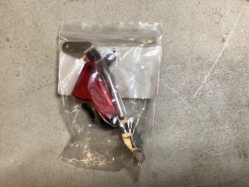 Red Flat Faced Trigger Shoe Fits Glock 17 19 22 23 26 27 Gen 3-4 - Lot 262